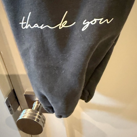 The Mayfair Group “Made You Smile” Sweatpants! size S/M women’s! Black. - Picture 8 of 11